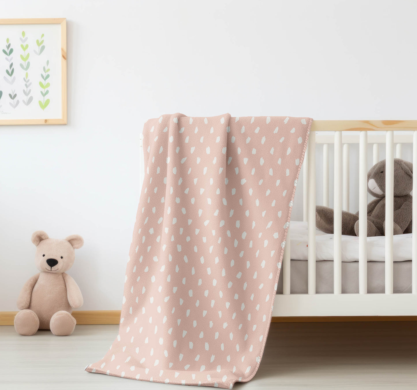 Splat Point Velveteen Fleece Blanket