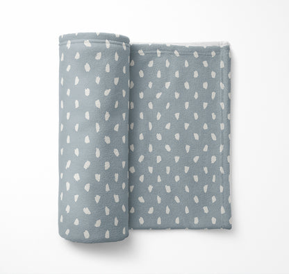 Splat Point Velveteen Fleece Blanket