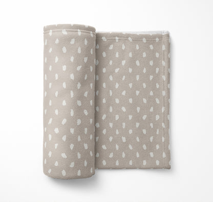Splat Point Velveteen Fleece Blanket