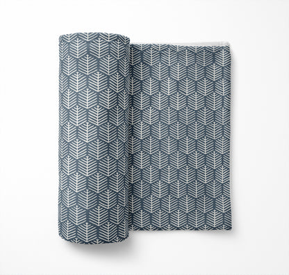 Stitch Patch Velveteen Fleece Blanket