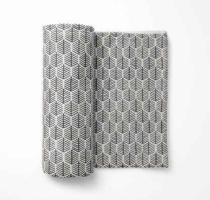 Stitch Patch Velveteen Fleece Blanket