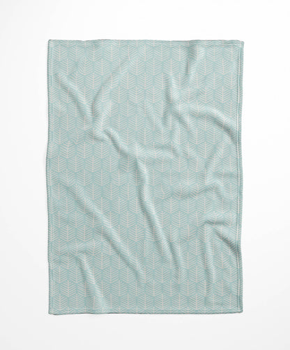 Stitch Patch Velveteen Fleece Blanket