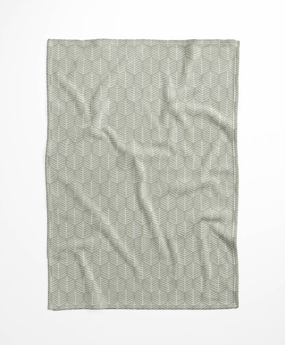 Stitch Patch Velveteen Fleece Blanket