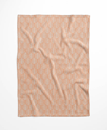 Stitch Patch Velveteen Fleece Blanket