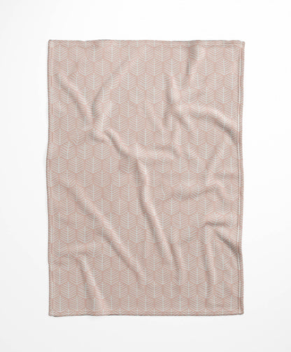 Stitch Patch Velveteen Fleece Blanket