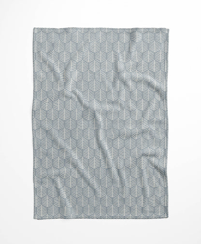 Stitch Patch Velveteen Fleece Blanket