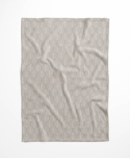 Stitch Patch Velveteen Fleece Blanket