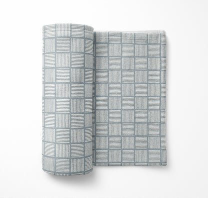 Tally Blocks Velveteen Fleece Blanket