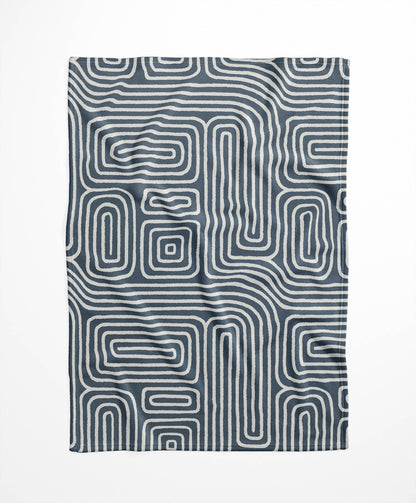 Timeless Walk Velveteen Fleece Blanket