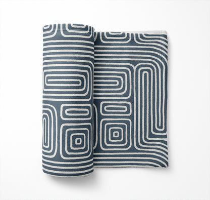 Timeless Walk Velveteen Fleece Blanket