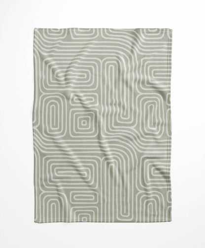 Timeless Walk Velveteen Fleece Blanket