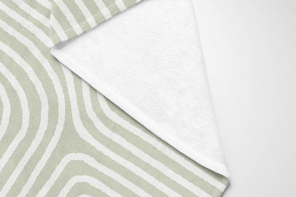 Timeless Walk Velveteen Fleece Blanket