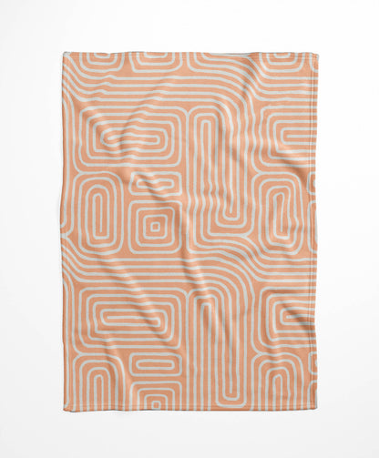 Timeless Walk Velveteen Fleece Blanket