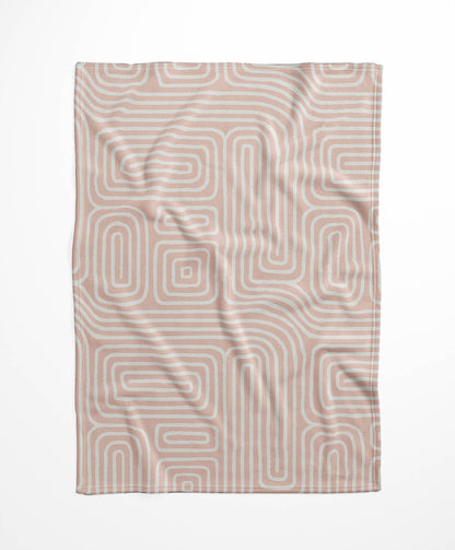 Timeless Walk Velveteen Fleece Blanket