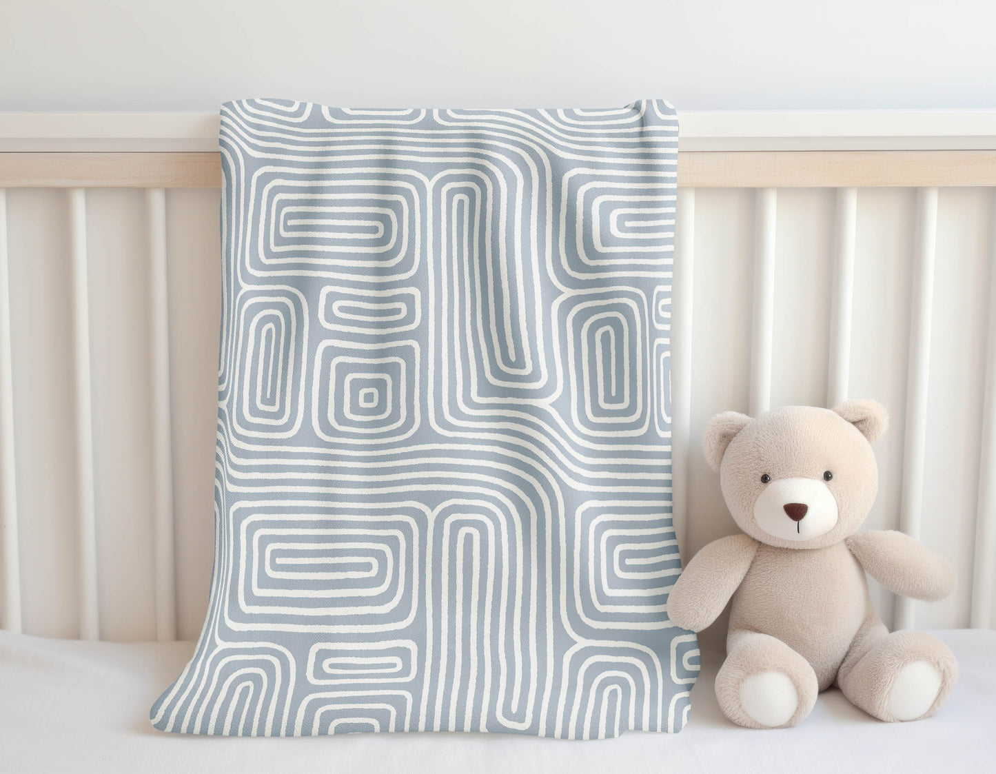 Timeless Walk Velveteen Fleece Blanket