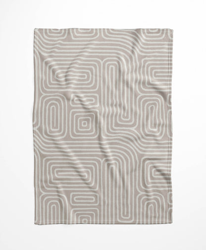 Timeless Walk Velveteen Fleece Blanket