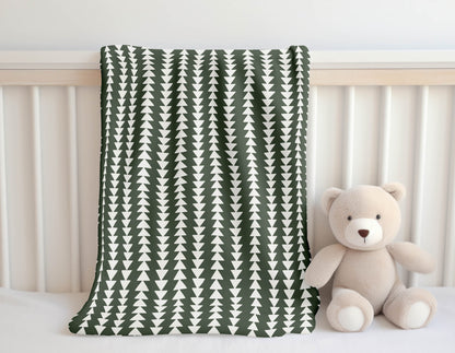 Tribal Arrows Velveteen Fleece Blanket