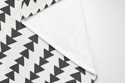 Tribal Arrows Velveteen Fleece Blanket