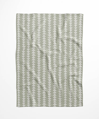 Tribal Arrows Velveteen Fleece Blanket