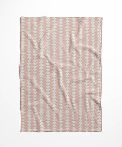 Tribal Arrows Velveteen Fleece Blanket