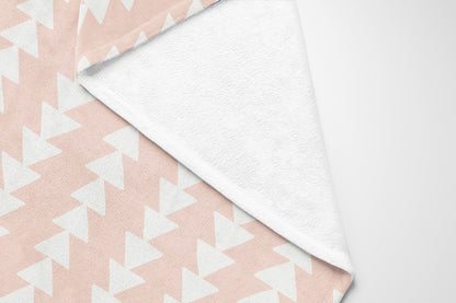 Tribal Arrows Velveteen Fleece Blanket