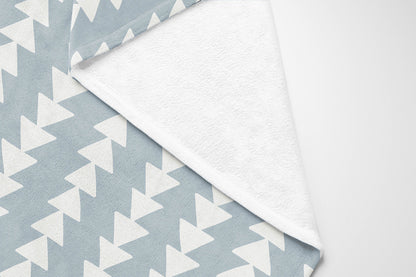 Tribal Arrows Velveteen Fleece Blanket
