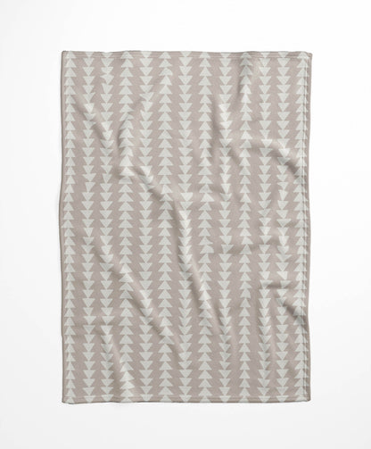 Tribal Arrows Velveteen Fleece Blanket
