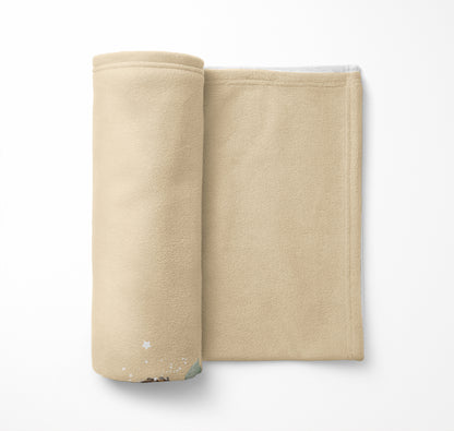 Bearly Velveteen Fleece Blanket