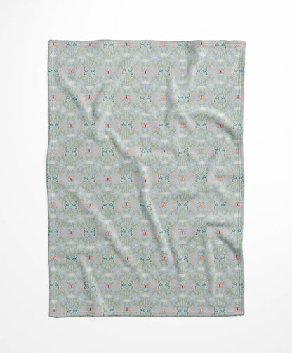 Bees & Butterflies Velveteen Fleece Blanket