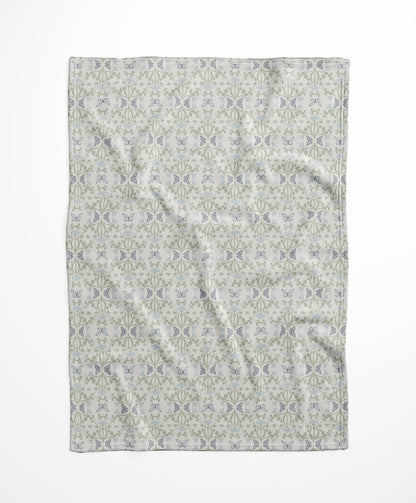 Bees & Butterflies Velveteen Fleece Blanket