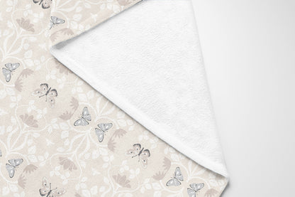 Bees & Butterflies Velveteen Fleece Blanket