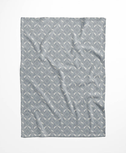 Nantucket Bunny Velveteen Fleece Blanket
