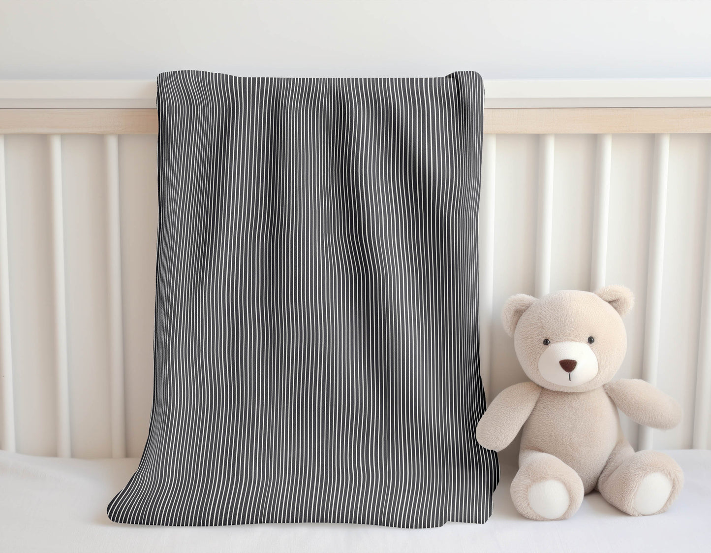 Random Stripes Velveteen Fleece Blanket
