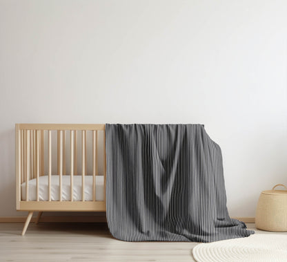 Random Stripes Velveteen Fleece Blanket