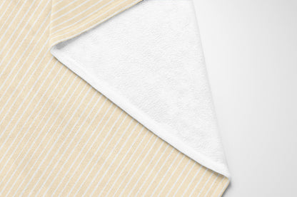 Random Stripes Velveteen Fleece Blanket