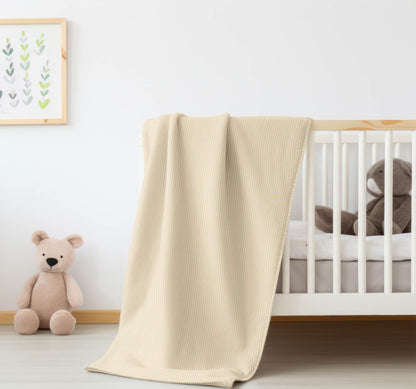 Random Stripes Velveteen Fleece Blanket