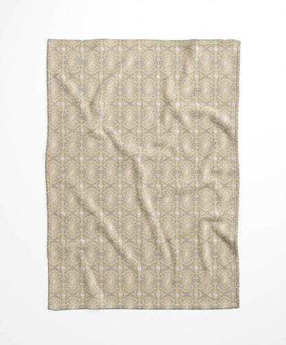 Storks & Bunnies Velveteen Fleece Blanket